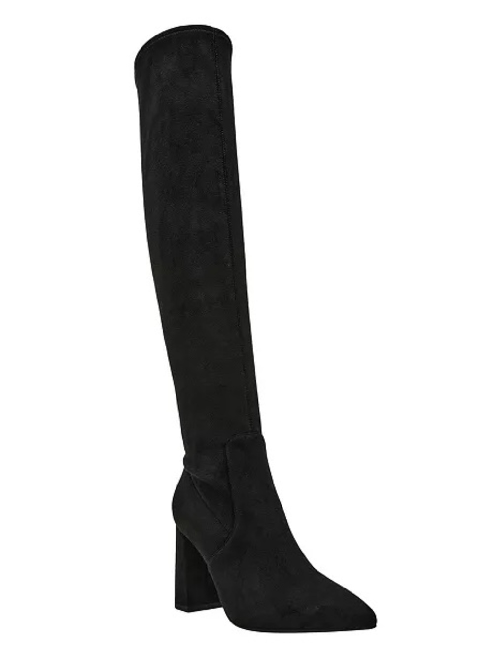 ♥️♥️ Wild Pair Women's Inehz Pointed Toe Over-The-Knee Boots - Black Beauty